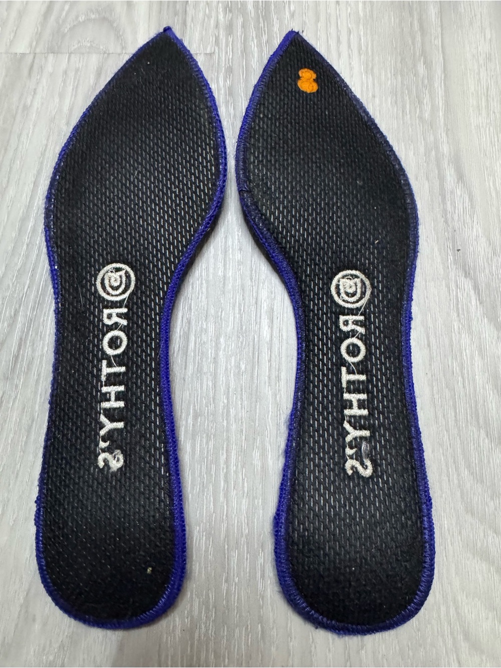 ROTHY’S | Pointed Toe Ballet Flat | Cloud Grey Birdseye Knit | Size 9 - Picture 7 of 11